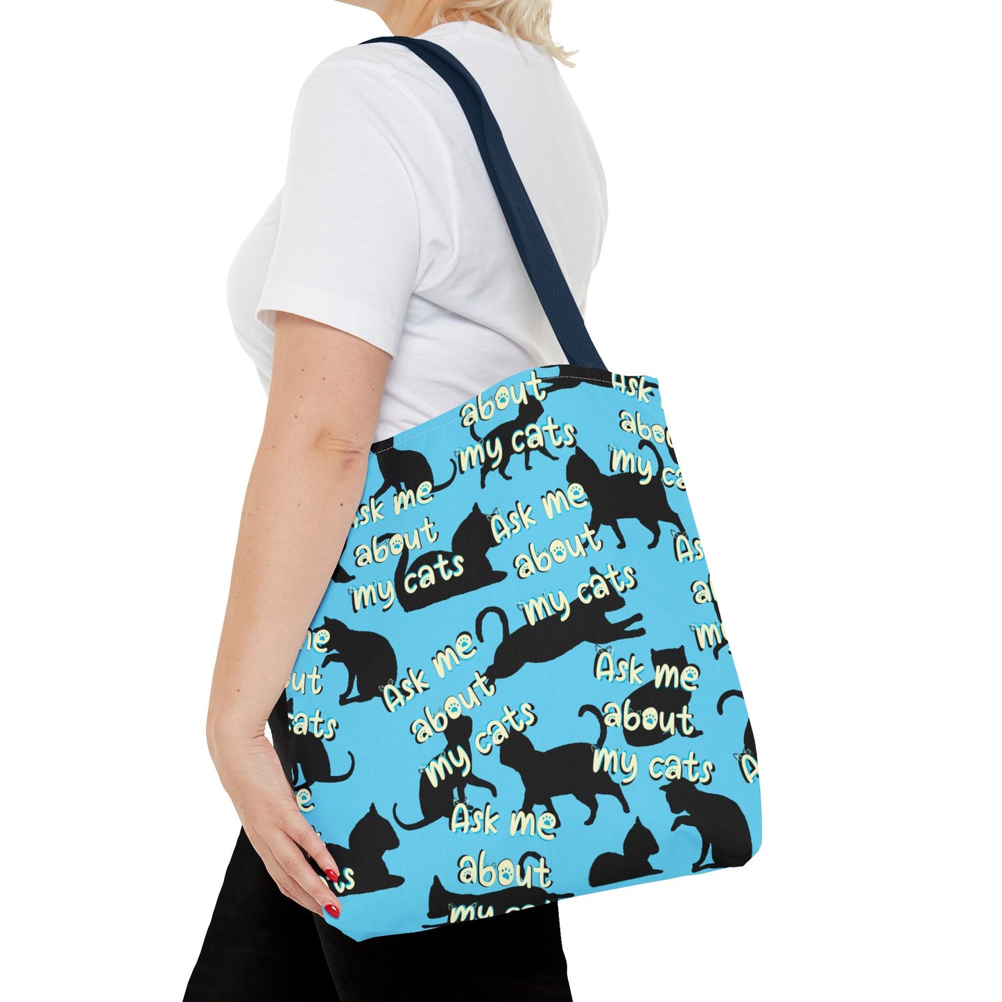 Ask Me About My Cats - Tote