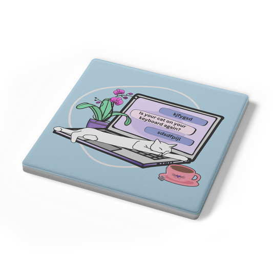 Is_Your_Cat_on_Your_Keyboard_Again_Coast_SquareStoneCoaster_Angle_Mockup.png