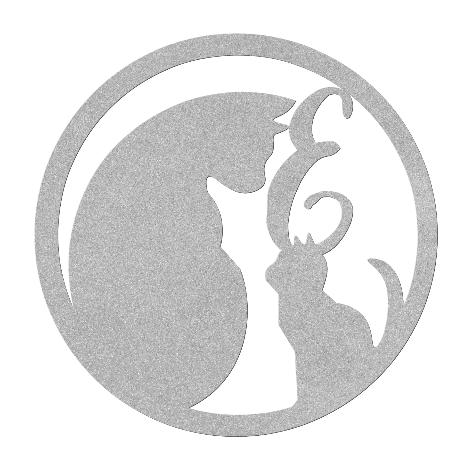 Metal_Cat_Sign_-_Monogram_E_Silver_Transparent_Mockup.png