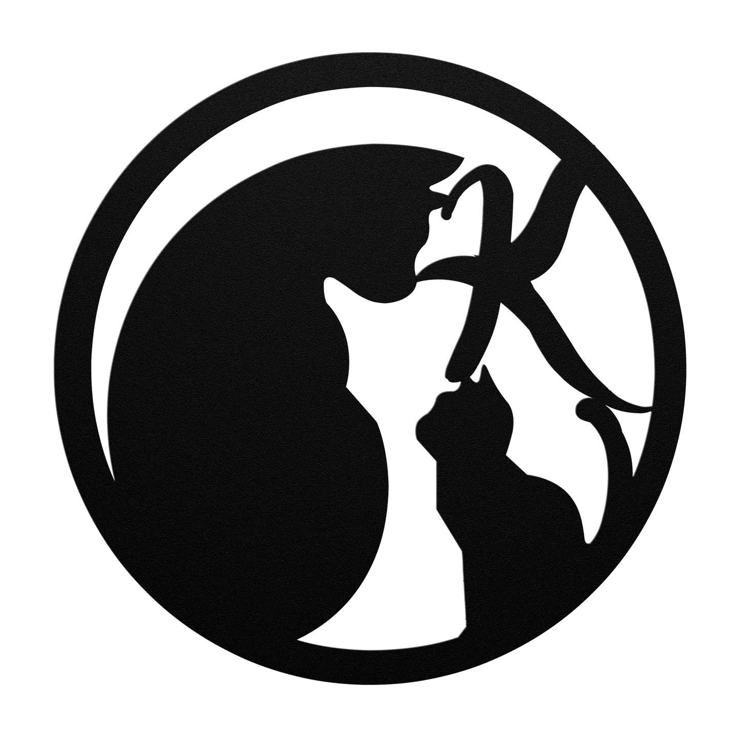Metal_Cat_Sign_-_Monogram_K_Black_Transparent_Mockup.png