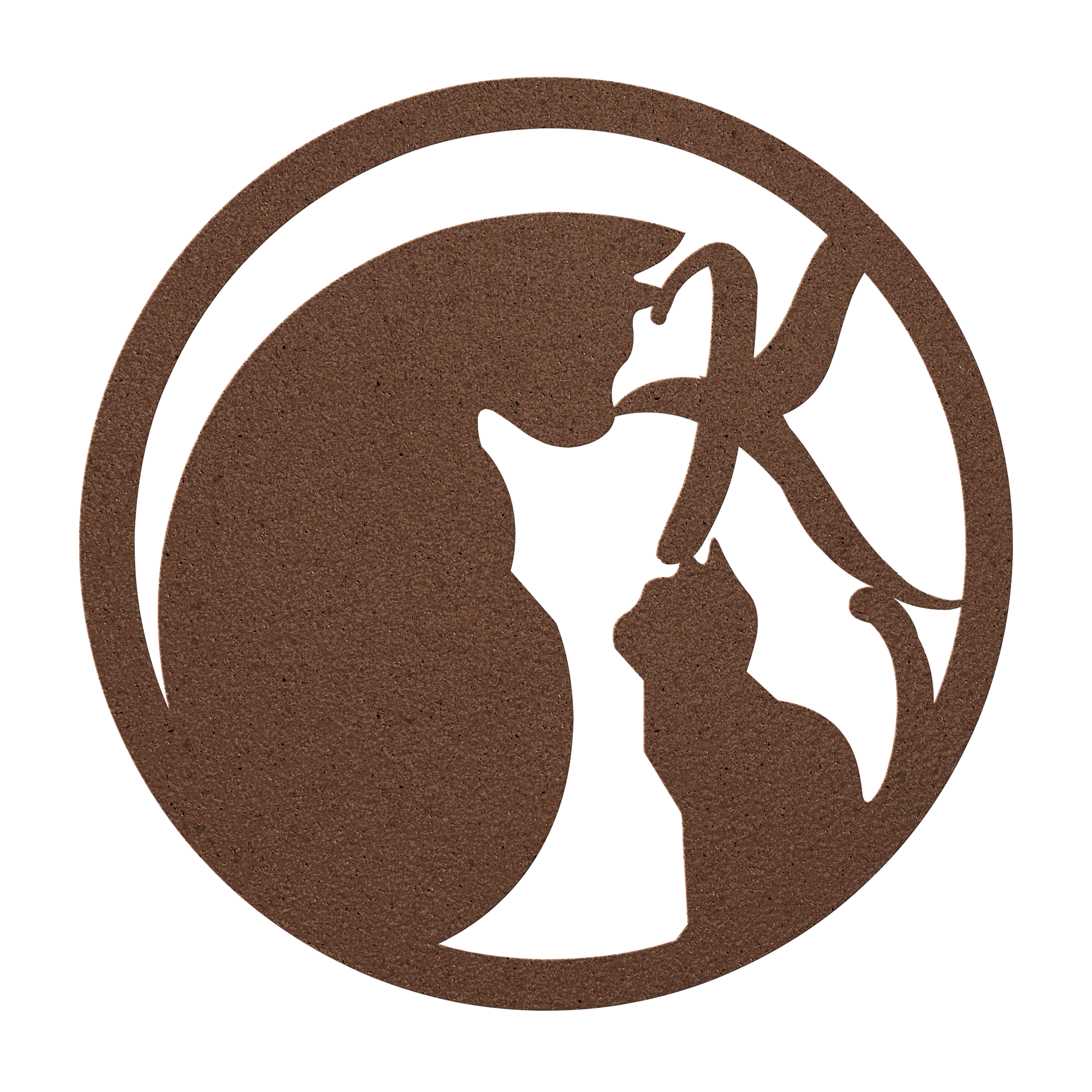 Metal_Cat_Sign_-_Monogram_K_Copper_Transparent_Mockup.png