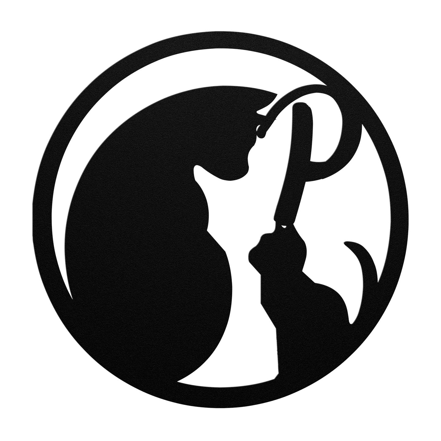 Metal_Cat_Sign_-_Monogram_P_Black_Transparent_Mockup.png