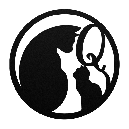 Metal_Cat_Sign_-_Monogram_Q_Black_Transparent_Mockup.png