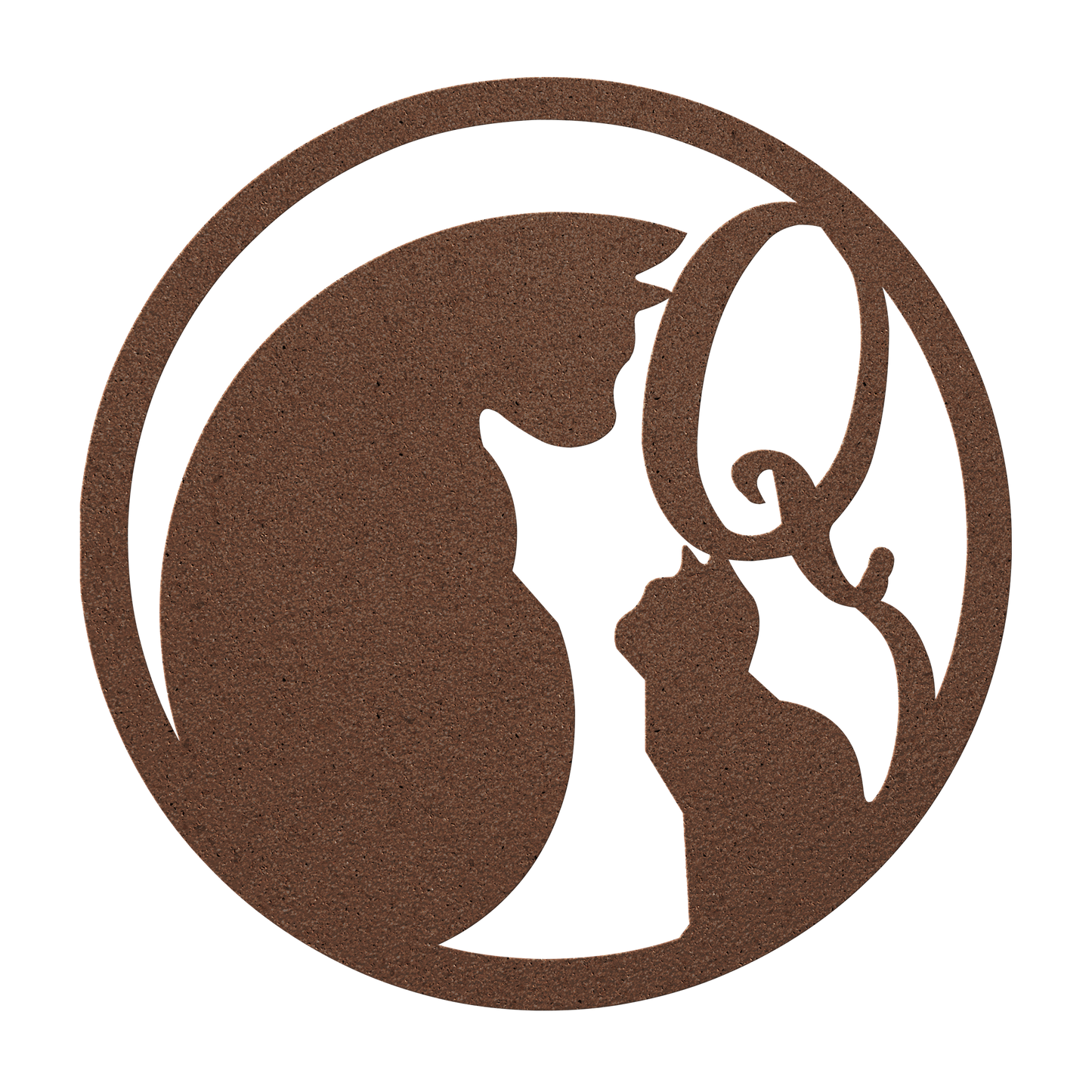Metal_Cat_Sign_-_Monogram_Q_Copper_Transparent_Mockup.png