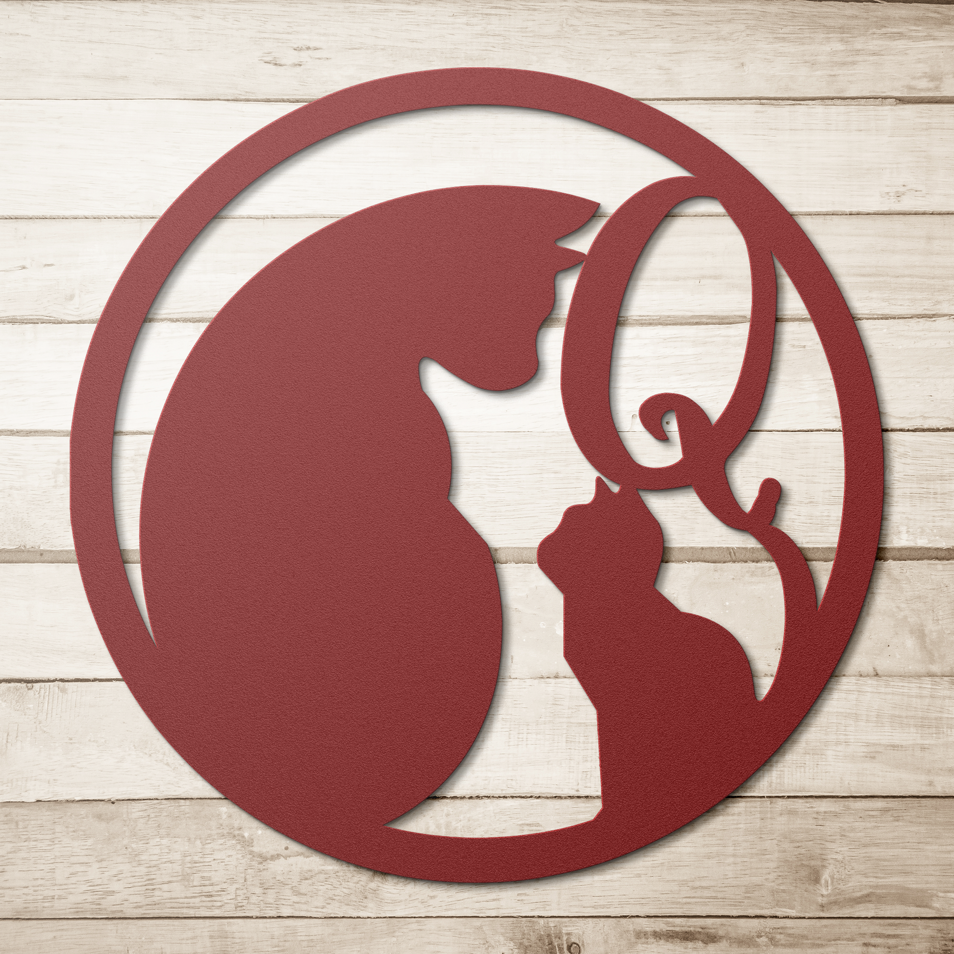 Metal_Cat_Sign_-_Monogram_Q_Red_Simple_Wood_BKGD_Mockup.png