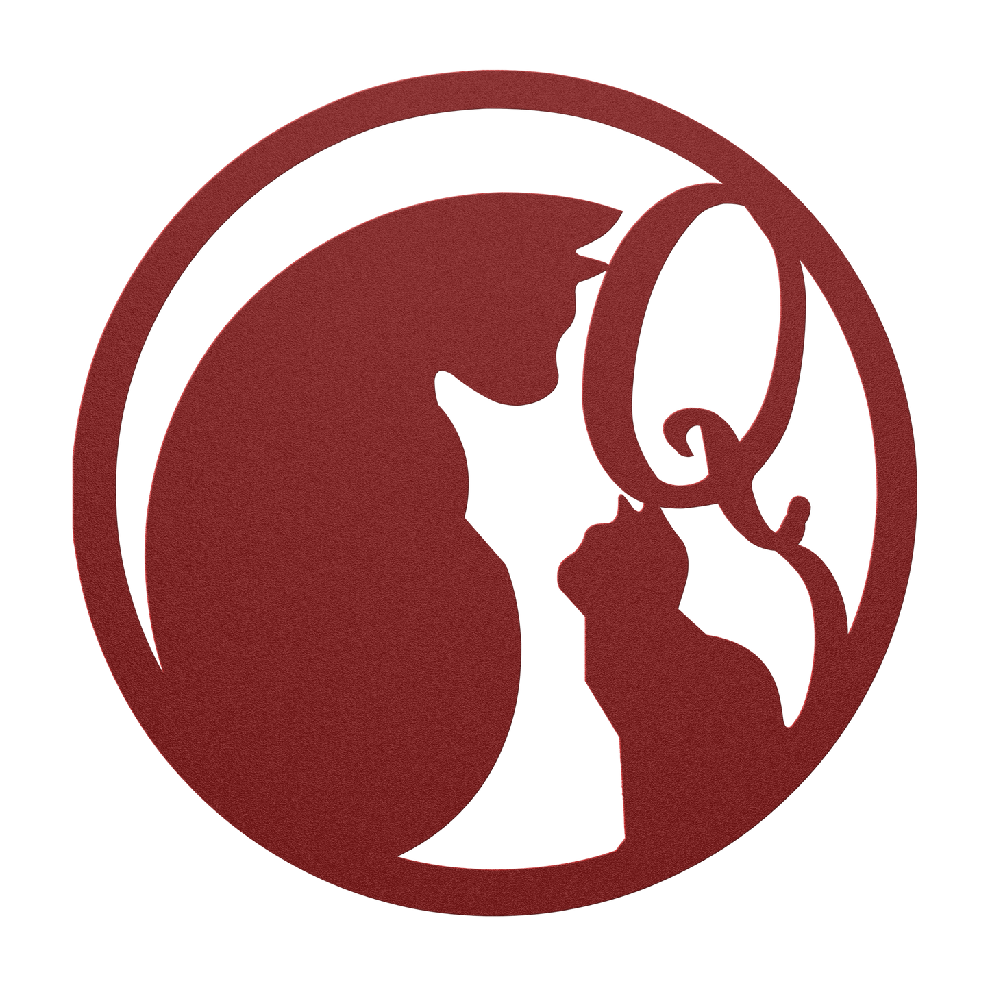 Metal_Cat_Sign_-_Monogram_Q_Red_Transparent_Mockup.png