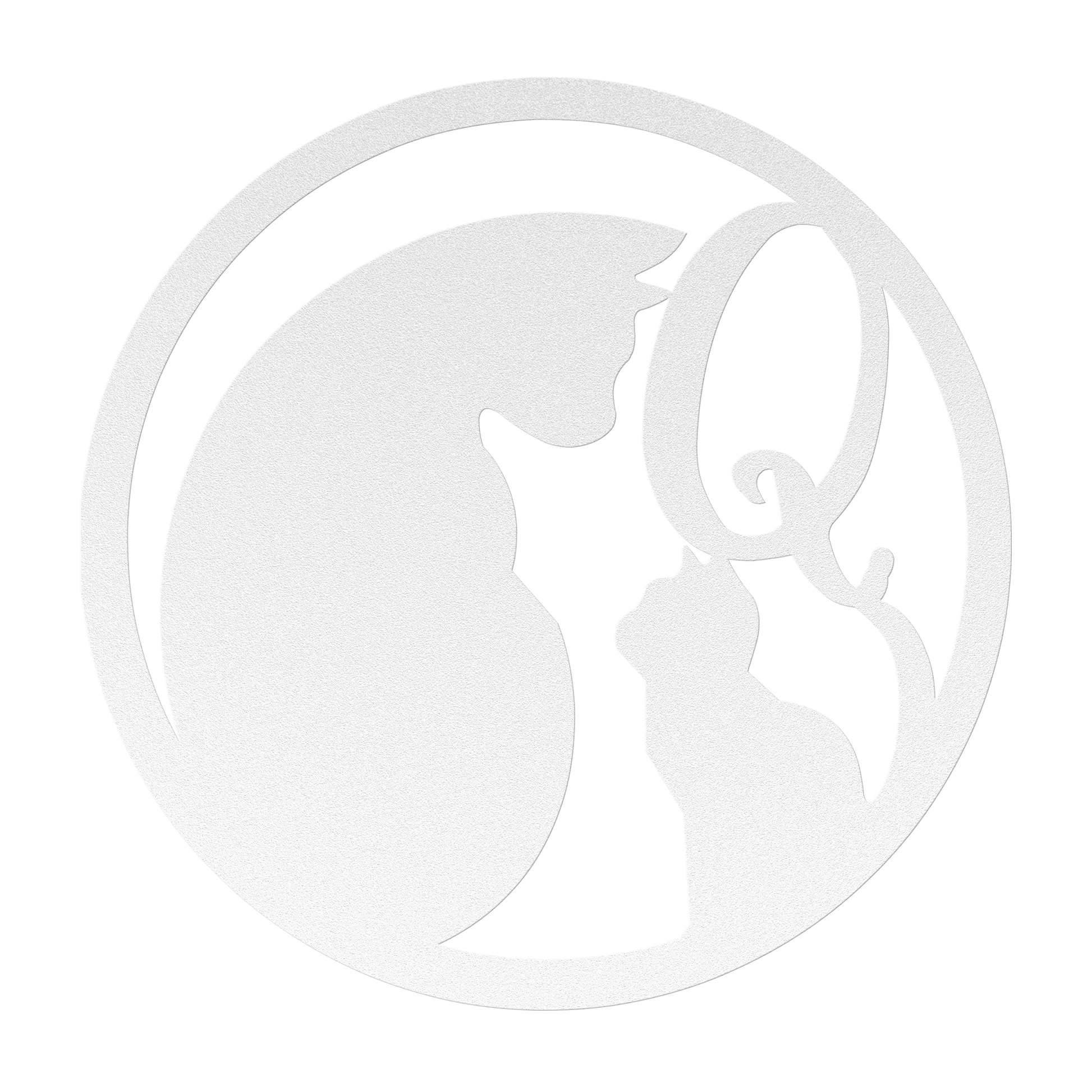 Metal_Cat_Sign_-_Monogram_Q_White_Transparent_Mockup.png