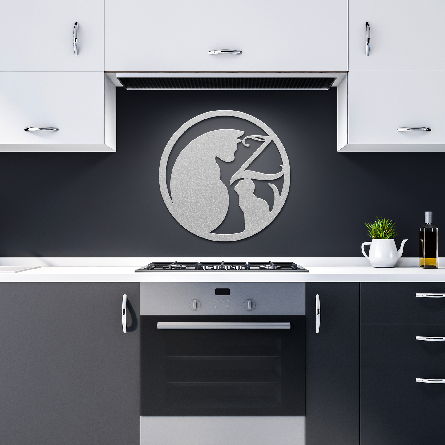 Metal_Cat_Sign_-_Monogram_Z_Silver_Dark_Kitchen_Mockup.png
