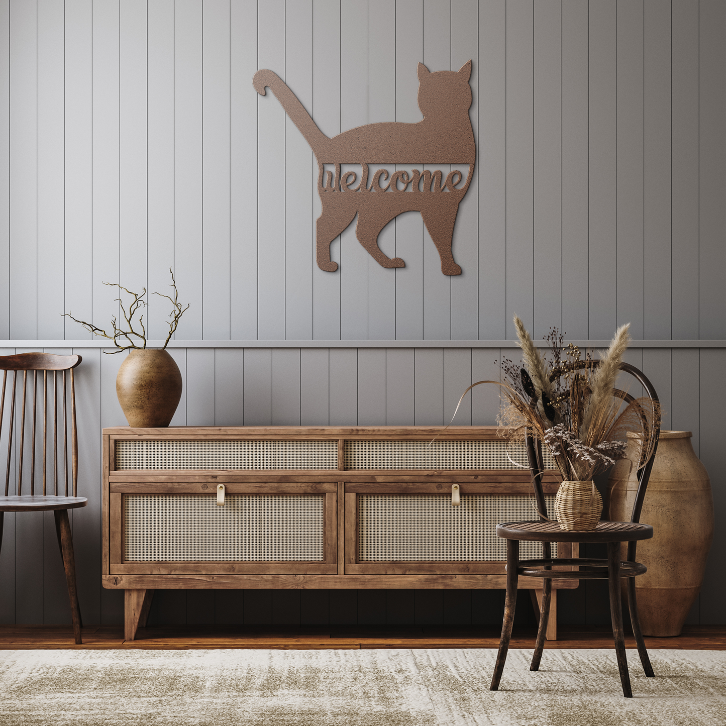 Metal_Cat_Welcome_Sign_Pet_Lover_Home_D_Copper_Rustic_Hallway_Mockup.png